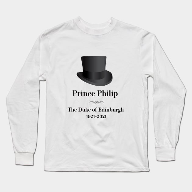 Prince Philip Long Sleeve T-Shirt by dddesign